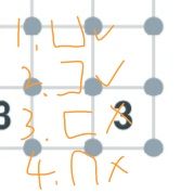 正方形回路技巧(方框3) 4