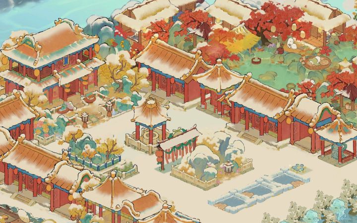 冬日宫墙温泉暖截图