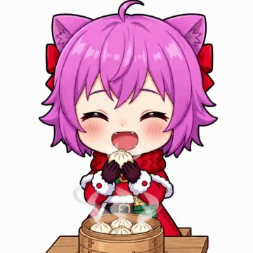 可爱的AI再绘角色表情包