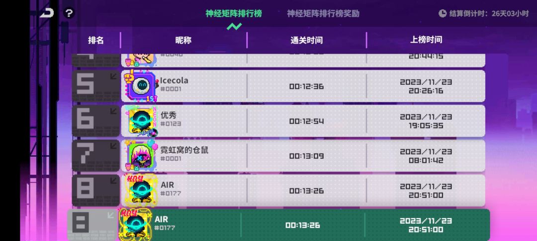 神经矩阵二期地图路线 2