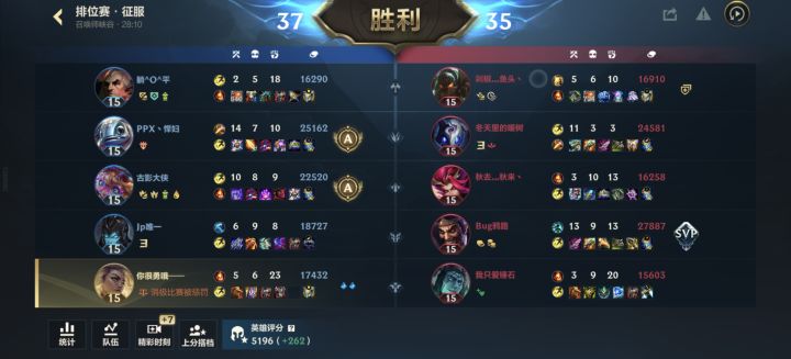 拿了MVP却被说消极游戏这块...截图