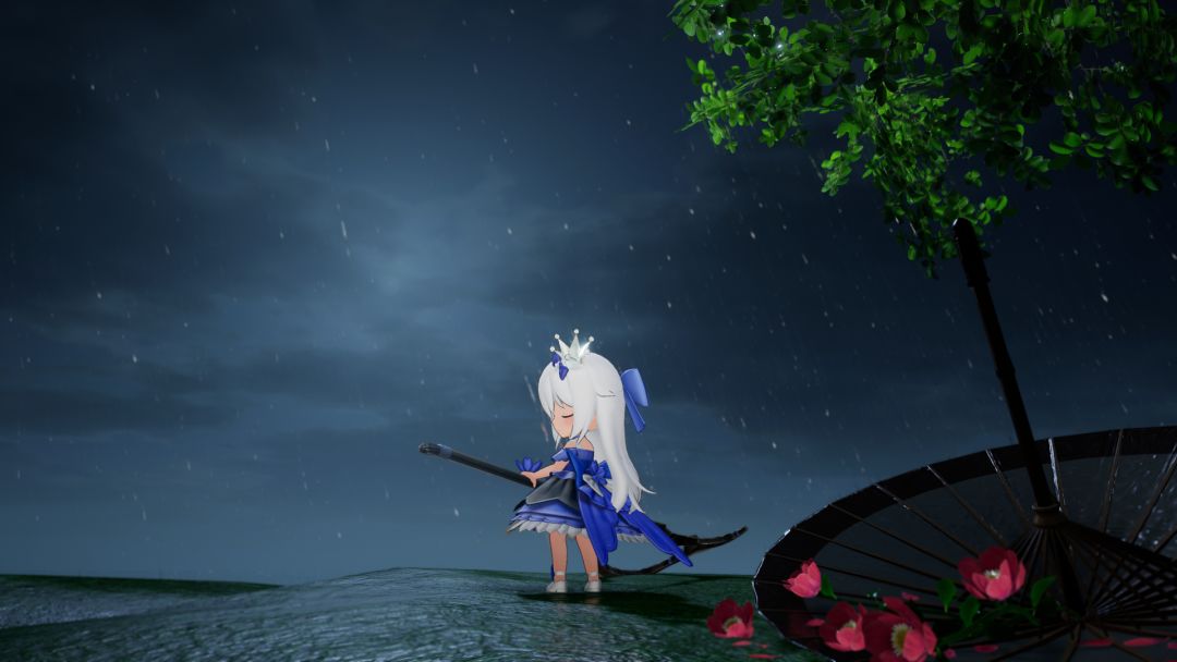 《绮丽夜冠:苏醒》虽然目不能视 3