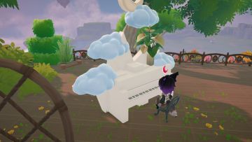 手搓积木钢琴。