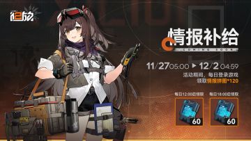 【活动提醒】「情报补给」活动现已开启！