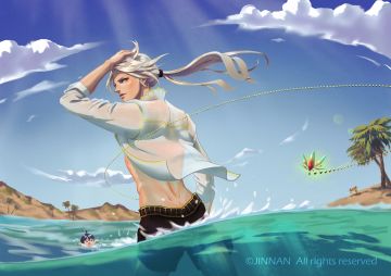 【夏日二创】夏尔：看什么，来一起玩儿啊