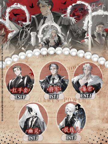 夜幕之下✖️MBTI｜角色分析①🔮