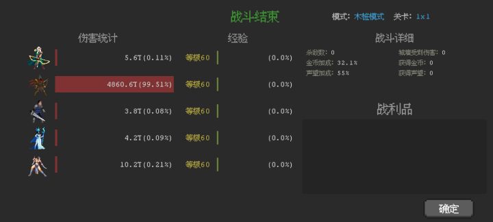神鹰五转后伤害和面板对比截图