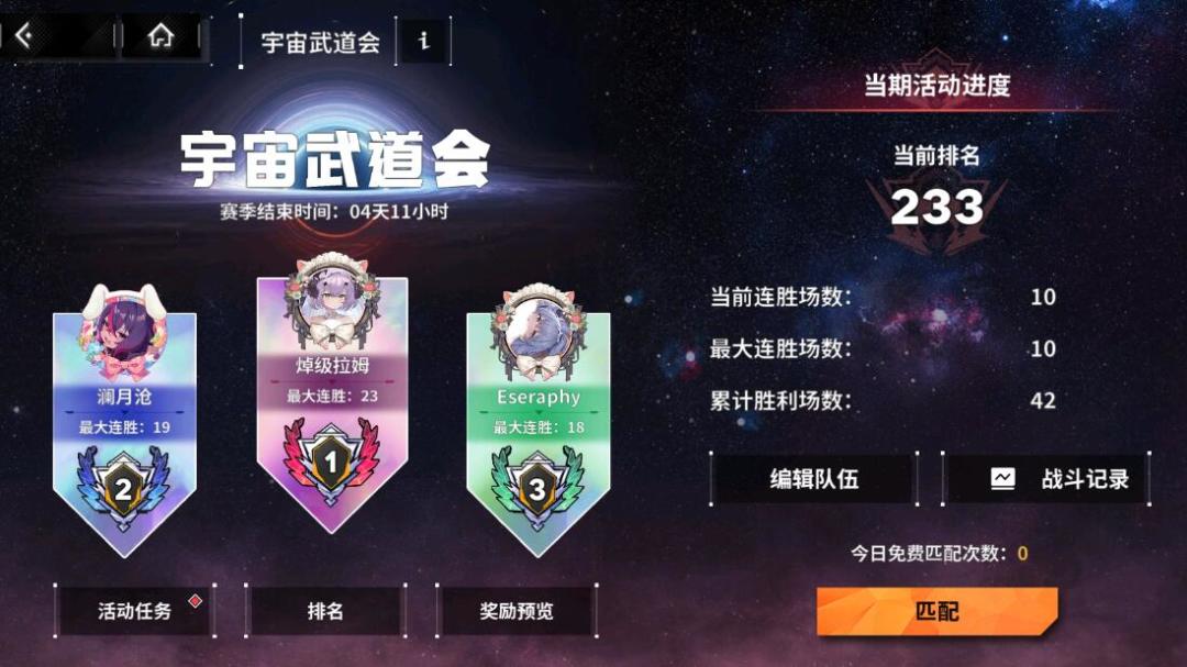 讨伐号武道会10连胜了截图