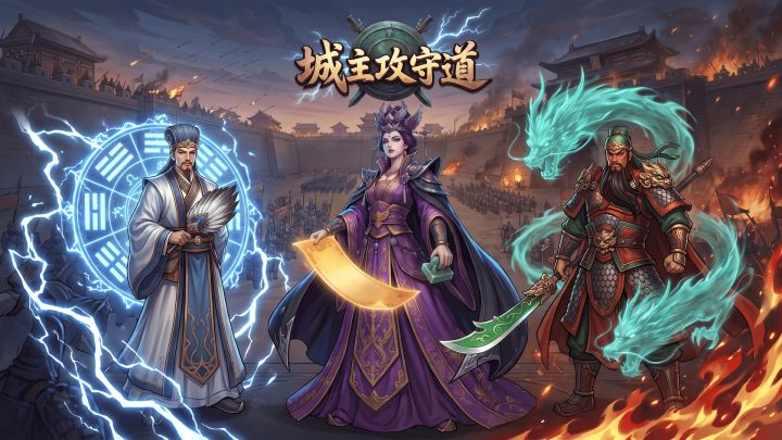 烽火已燃，开始战斗！实机演示，城主请！截图