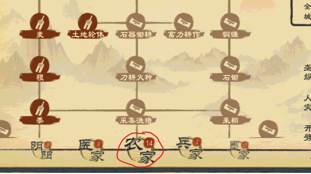 大周的微知识攻略之一(新手的政策分析-农家)截图