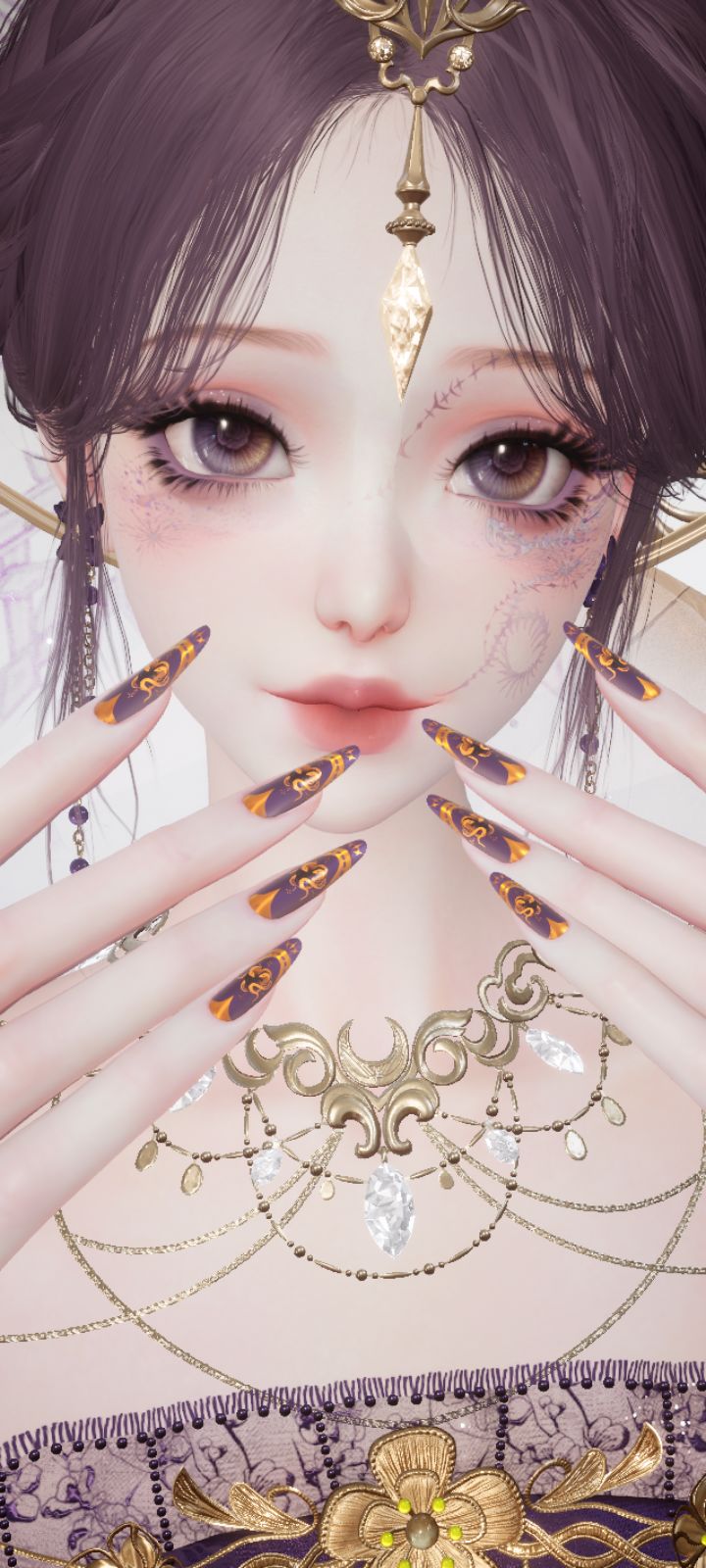 我就这样按美甲搭衣服 3