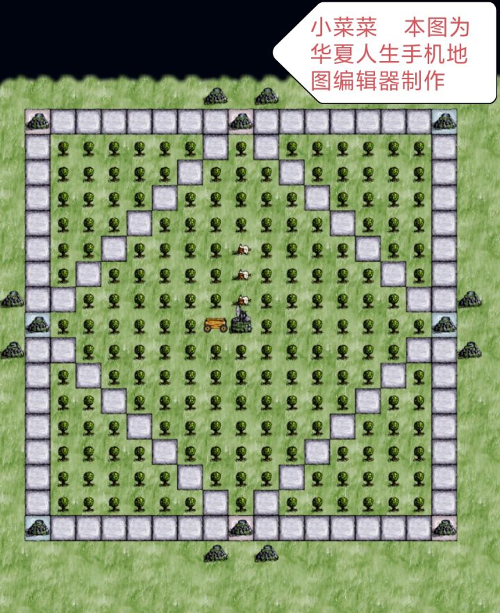 新一人群为何聚集在田右下角截图