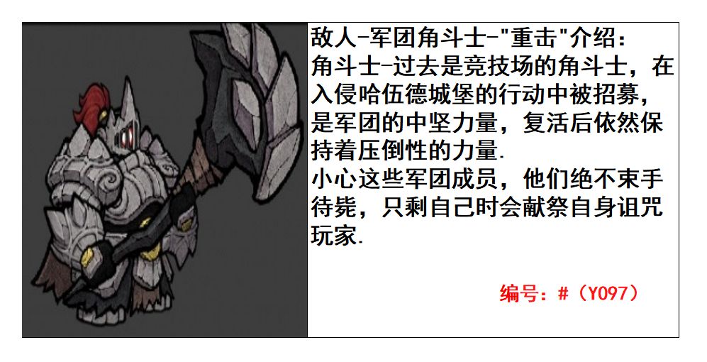 《失落城堡》：军团敌人图鉴介绍截图