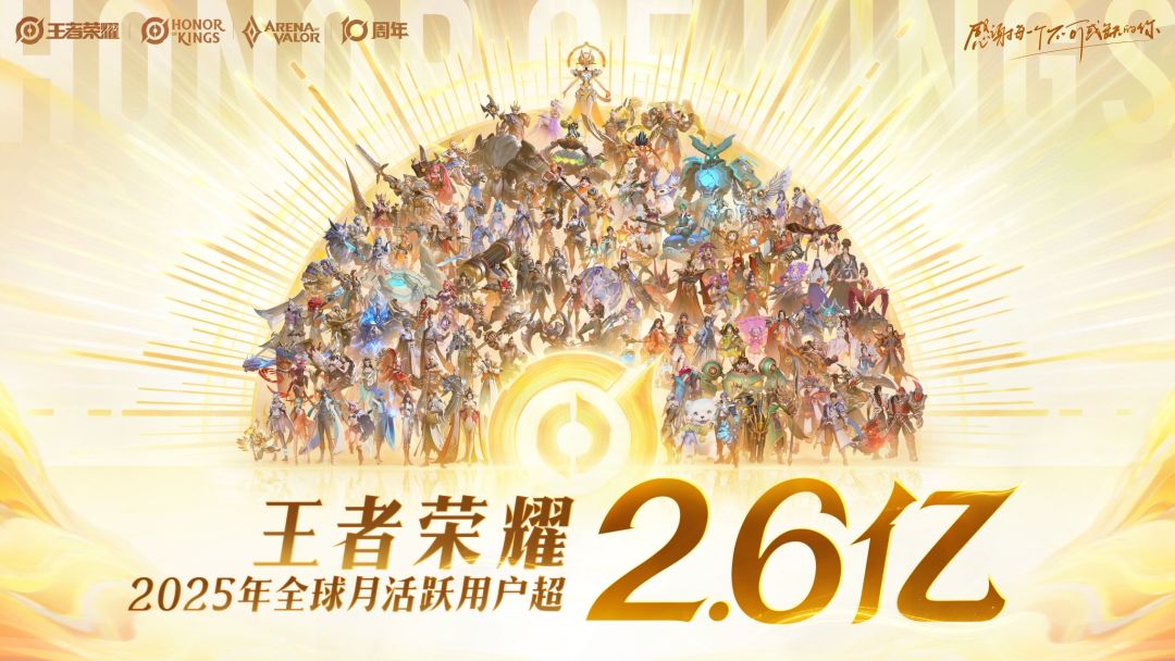 近1.4亿日活!十年王者逆天数据震惊世界! 2