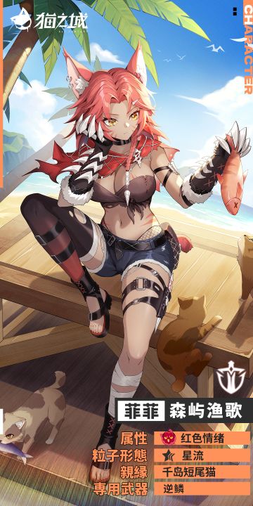 千岛短尾猫：菲菲-森屿渔歌登场！