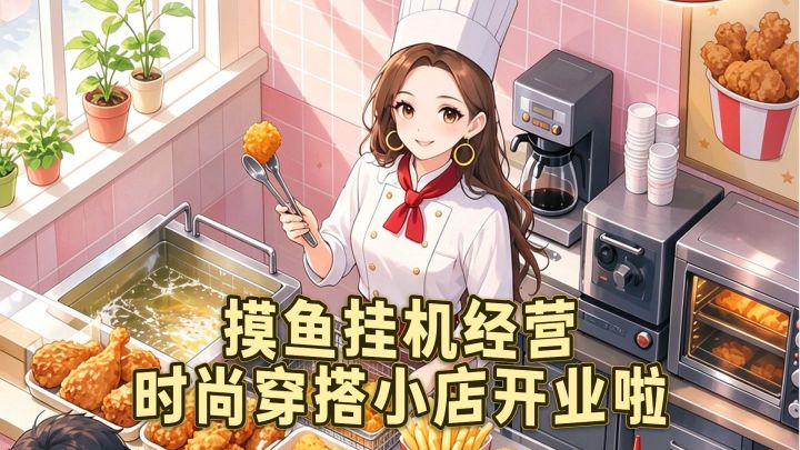 挂机经营小游戏→时尚穿搭店开业啦，美美哒截图