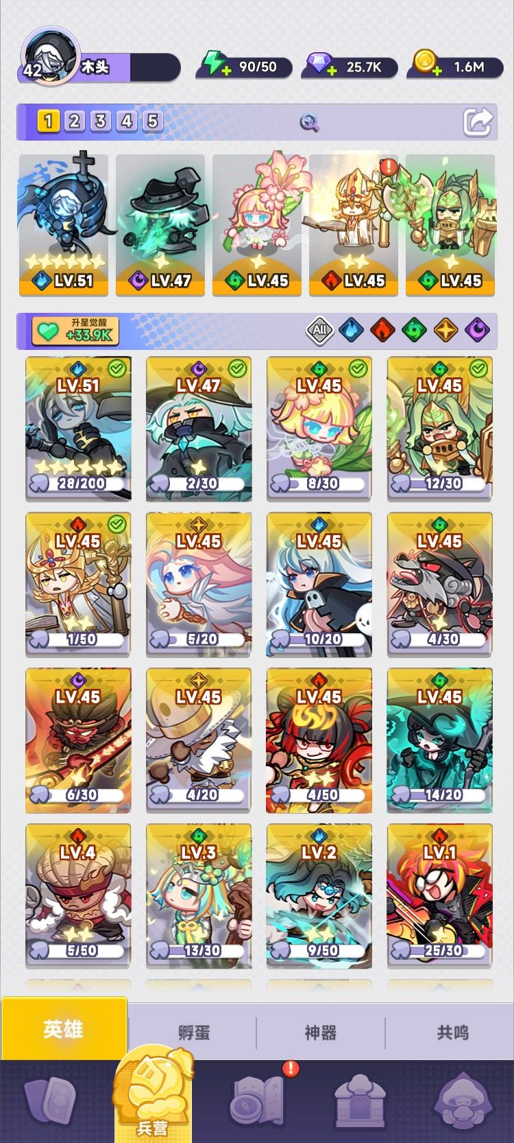 阵容分享 1