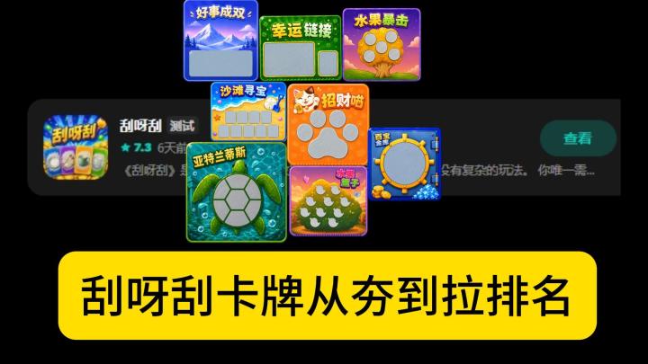 刮呀刮卡牌从夯到拉排名😎你最pick哪张?截图