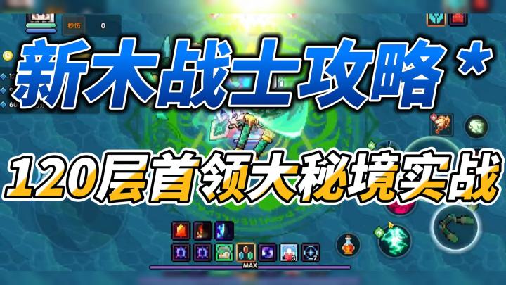 【我的勇者】嘉波魔女--新木战士--120层首领大秘境实战--结尾附面板截图