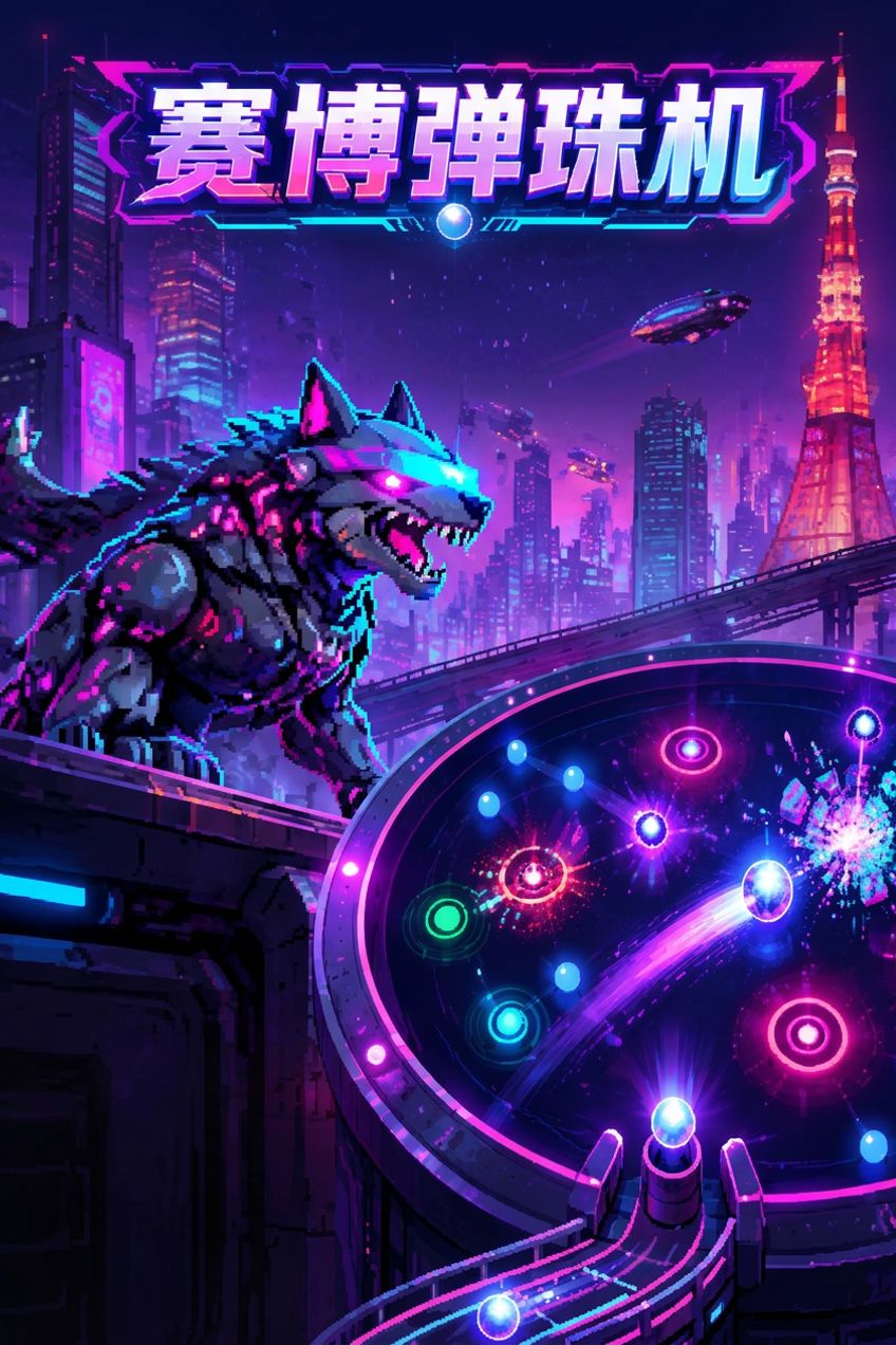 【新游上线】赛博弹珠机 1