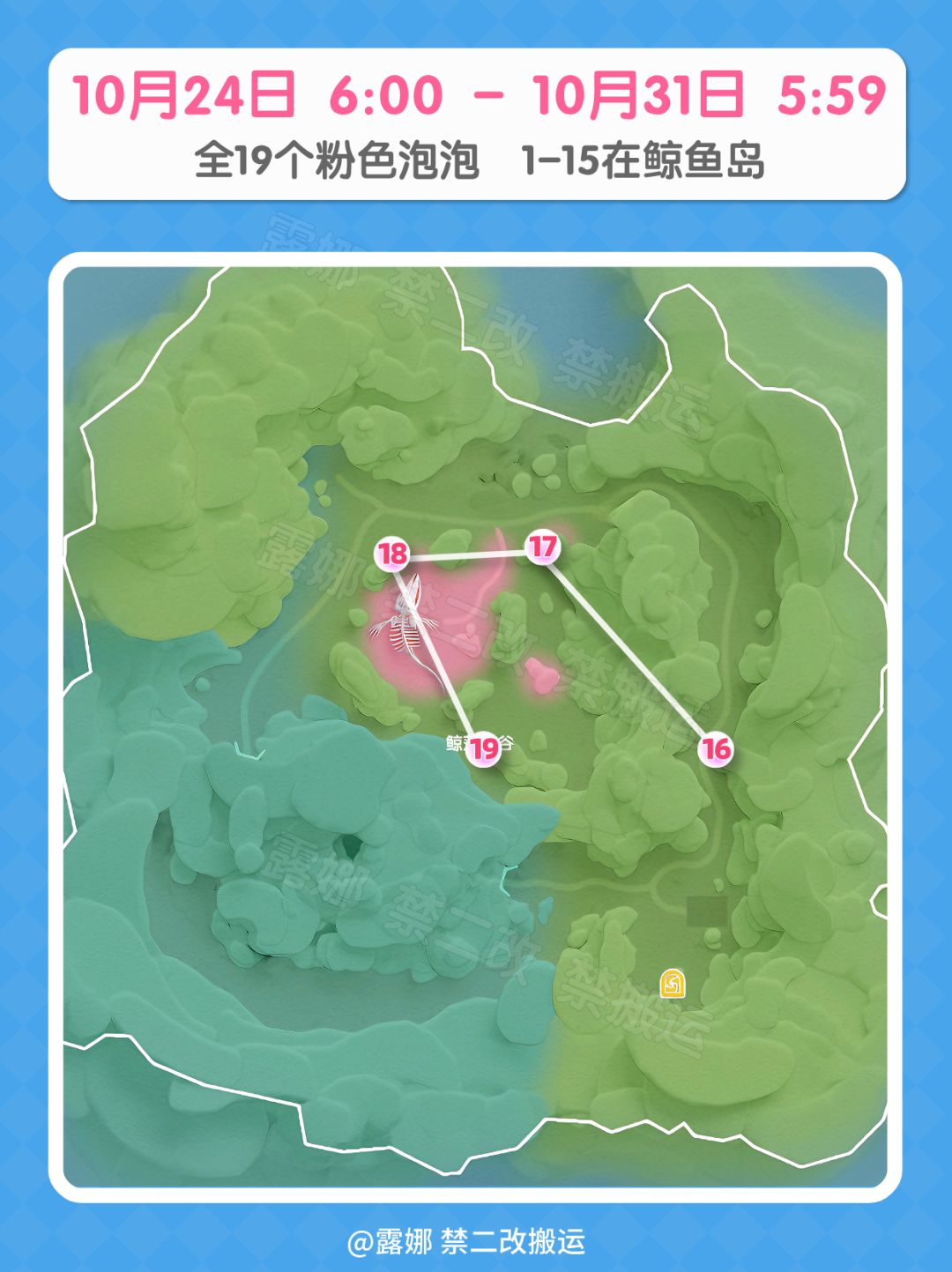 10月24日-10月30日 19个粉色泡泡详细位置 3