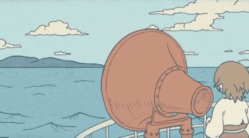 在海边演奏回声，画风舒适的解谜游戏《海神的回声》12月25日 TapTap 上线啦