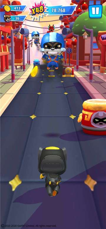 《汤姆猫英雄跑酷》如何升级版本？