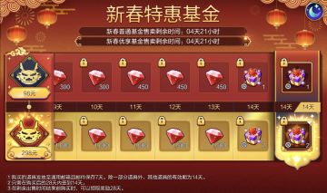 礼包中心 | 新春特惠基金、欢乐宝箱上线！