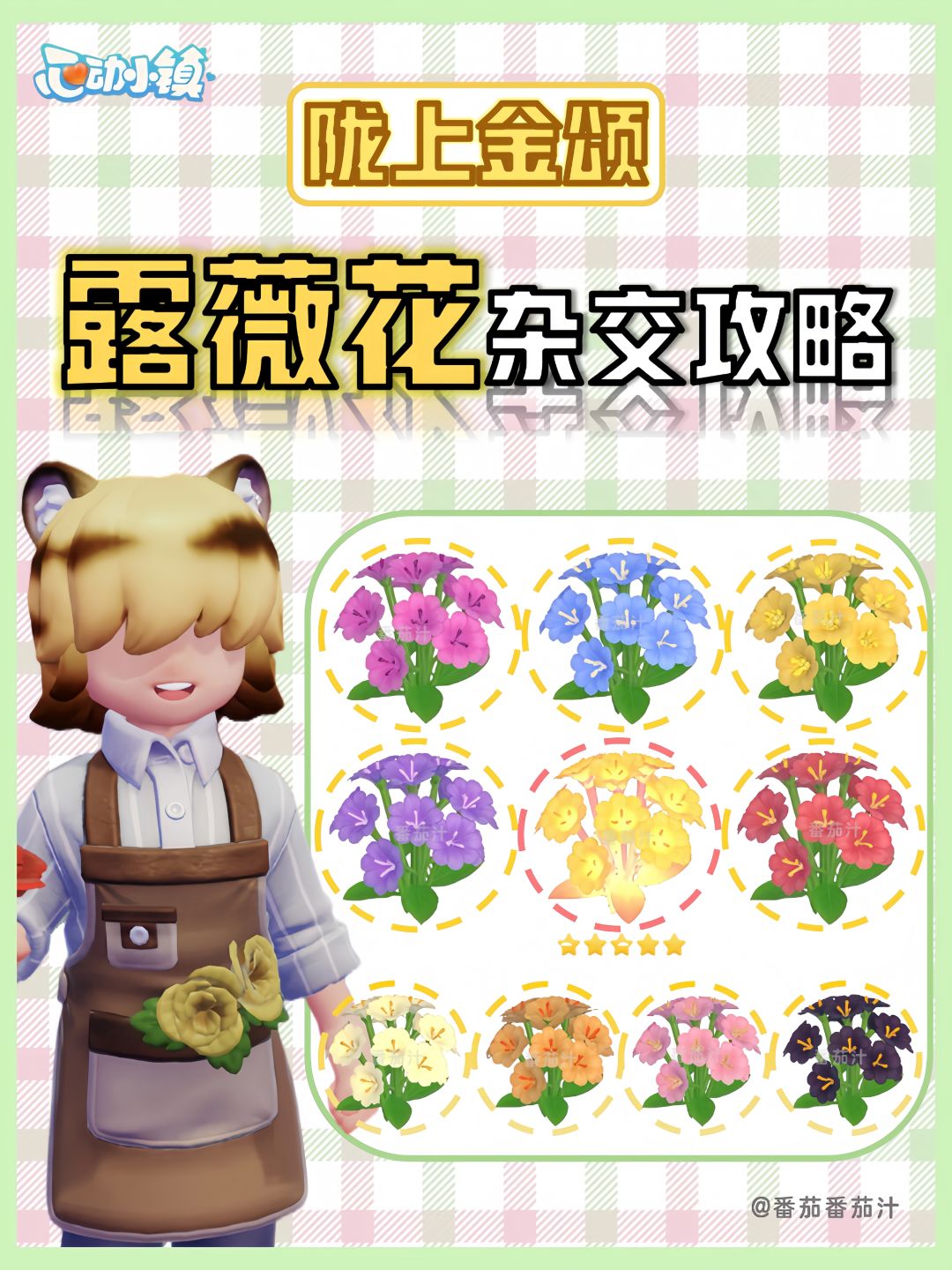 陇上金颂 限定露薇花 杂交攻略图鉴 1