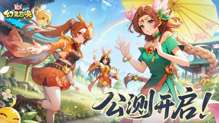 3D轻回合新游《幻灵召唤》今日10:00首发,一起出发冒险吧!截图