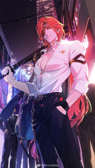 同人欣赏 | 作为成熟的明雍学子，弋老大和食铁兽当然是都要了！