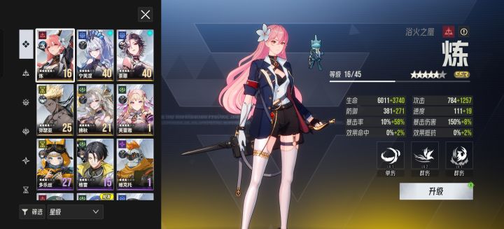 我这配队怎么配大佬们截图