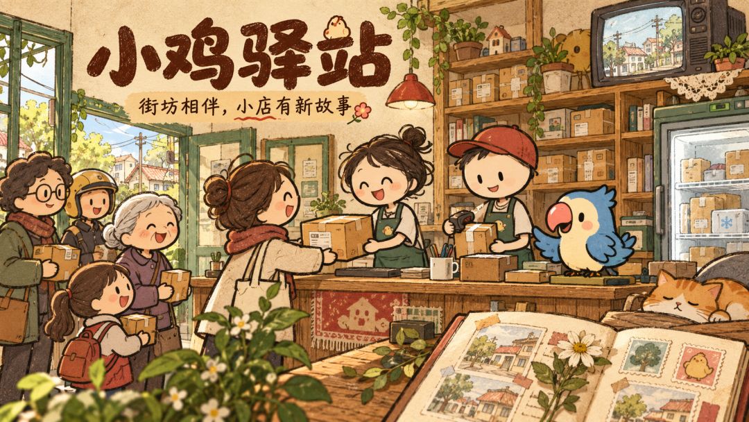 《小鸡驿站》大更新：街坊相伴，小店上新！ 2