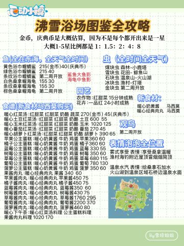 懒人版一图解决沸雪浴场