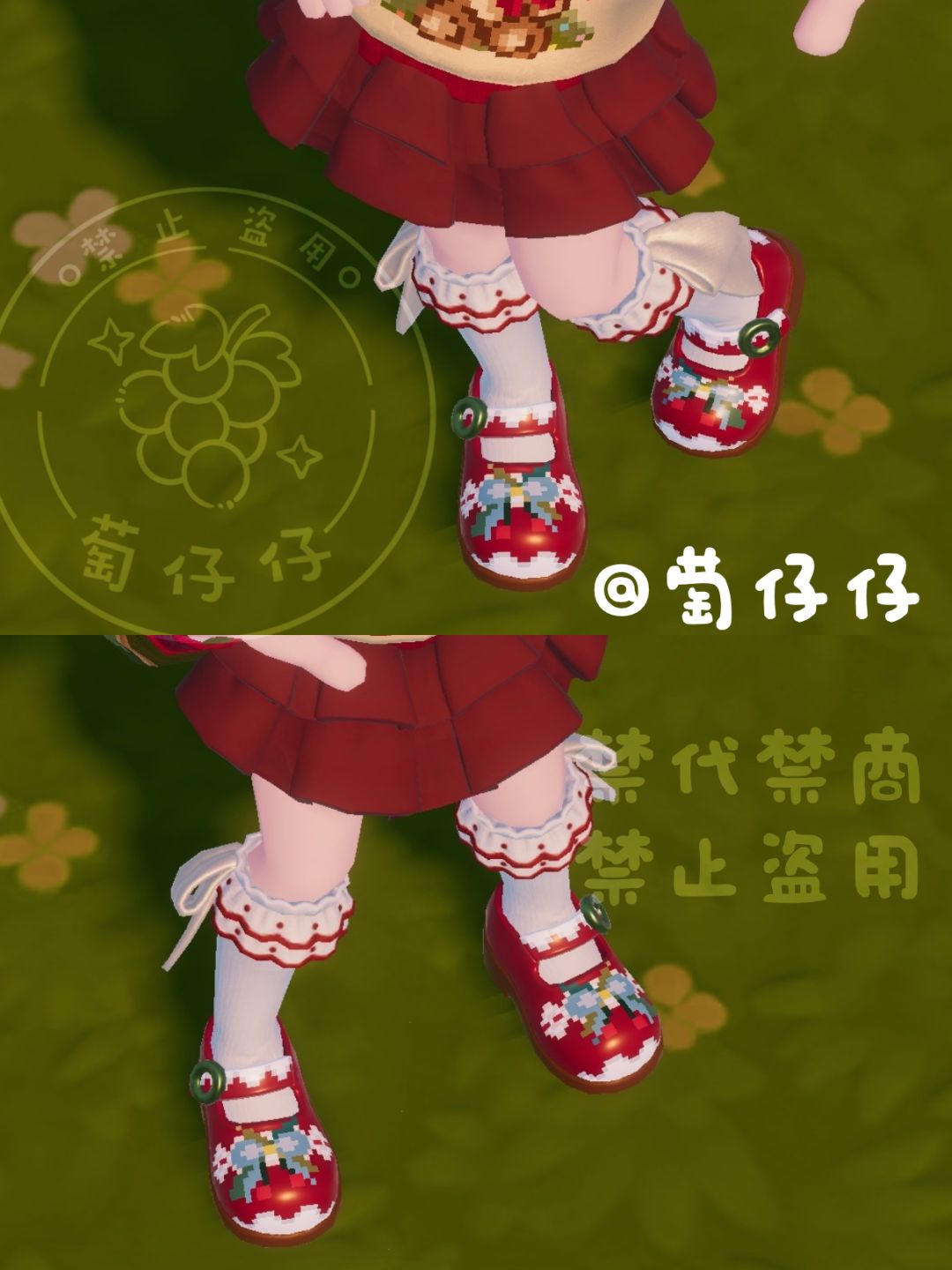 心动小镇｜圣诞风格小皮鞋～ 3