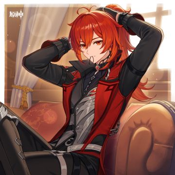 迪卢克生日快乐｜每次扎头发总是要花一些时间，见谅。