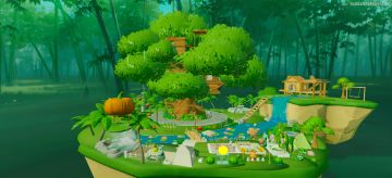 【星家园地图推荐】森林风星家园推荐，探访静谧森林！