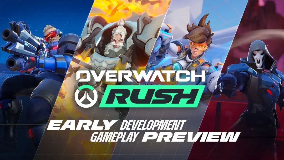 守望先锋手游《守望先锋 Rush》首次公开 2