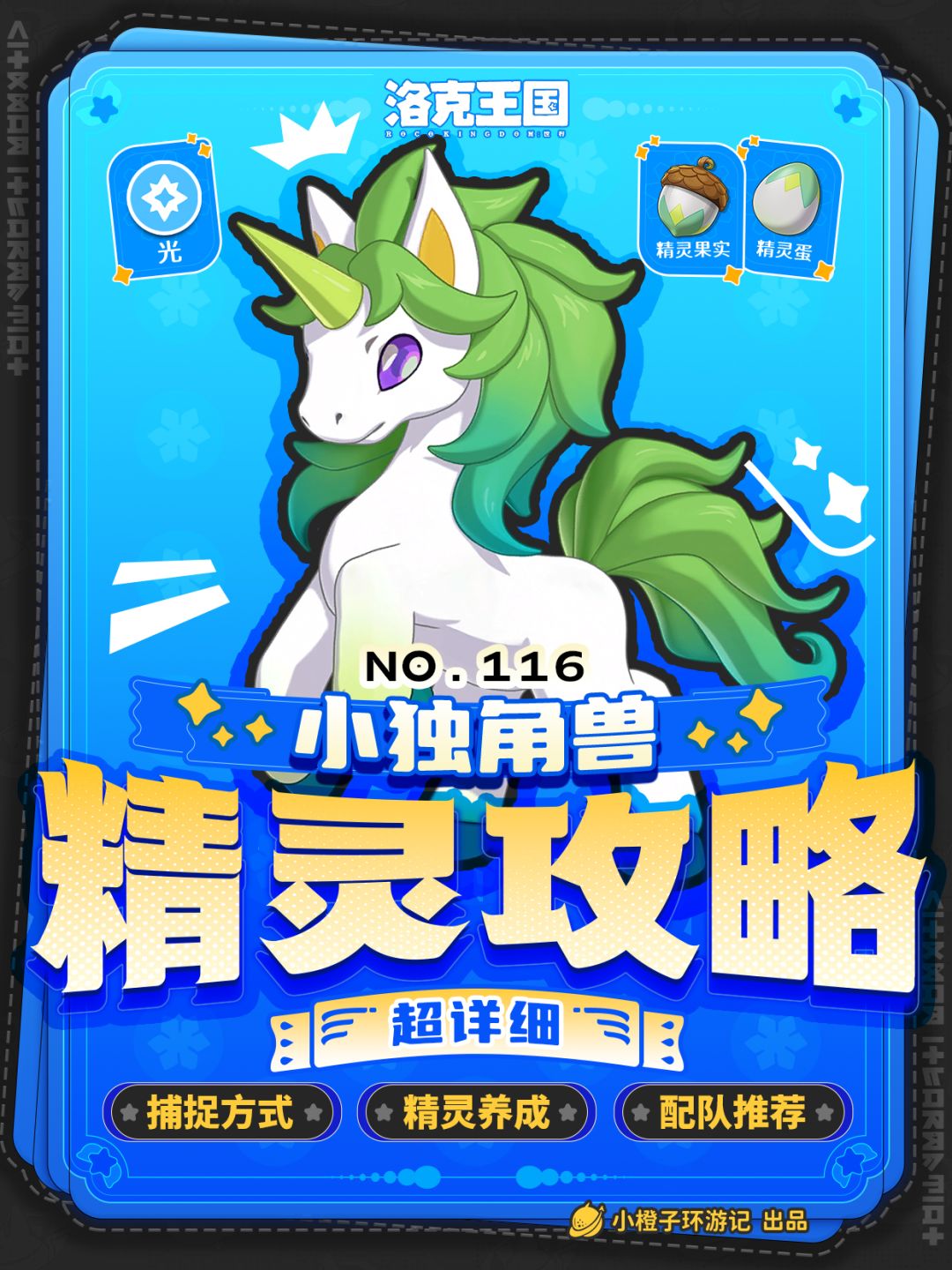 一分钟毕业小独角兽，精灵养成一图流截图