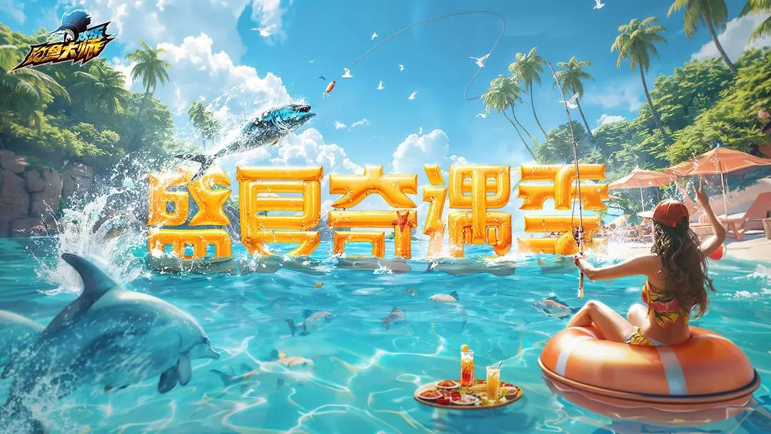 想钓鱼,太热?来欢乐钓鱼大师钓鱼吧! 1