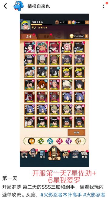 《木叶高手-请萌新擦亮双眼》