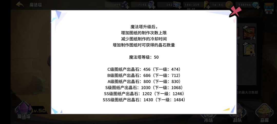 魔法塔满级了，说一下卡片制作。截图