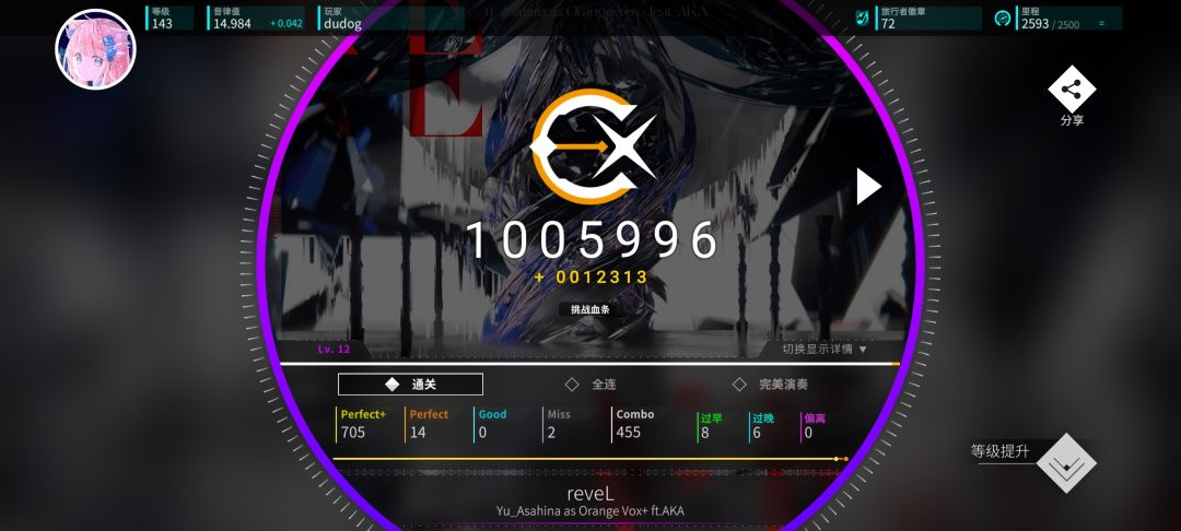 音律值15了 2