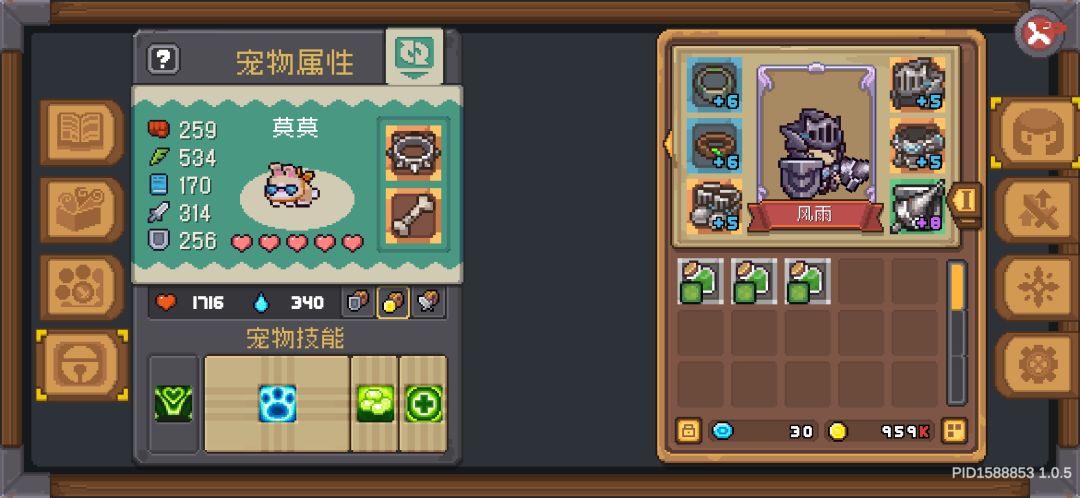 宠物装备加强玩家 1