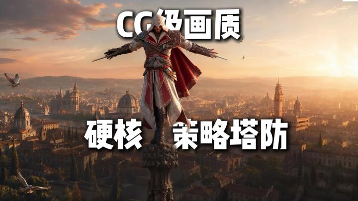 硬核塔防+RPG养成,CG级建模百位英雄实时布阵截图