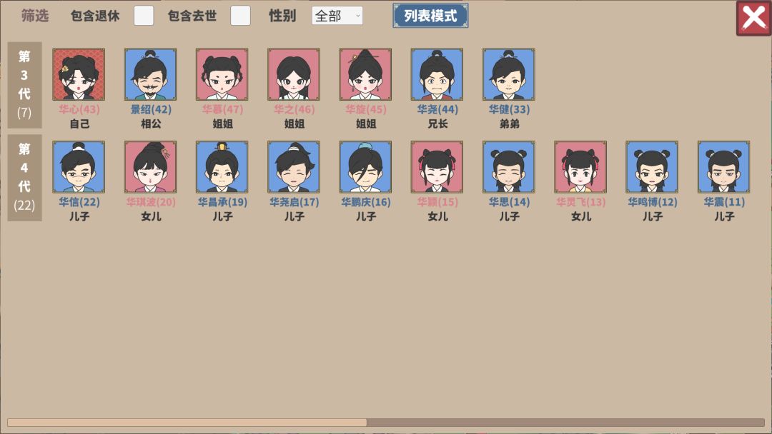 关于我一个人生了一个族谱那点事 1