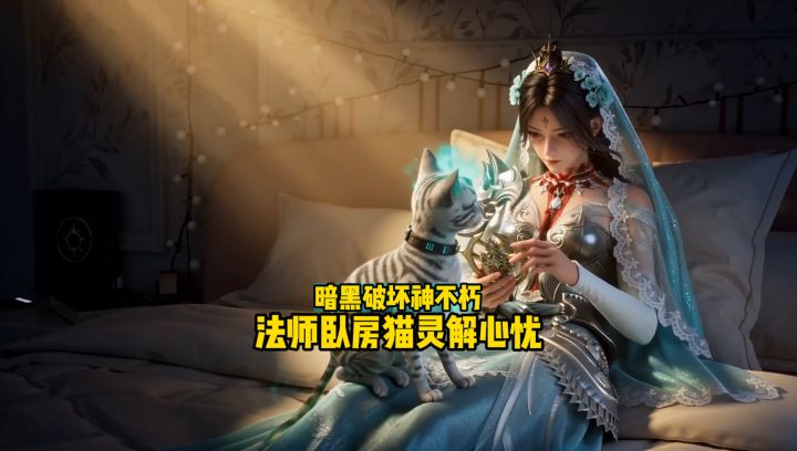 暗黑破坏神不朽：法师卧房猫灵解心忧截图