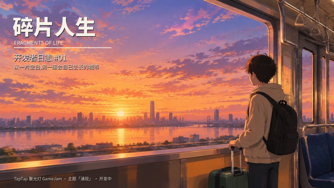 《碎片人生》开发者日志 #01:从一片空白,到一座会自己生长的城市 1
