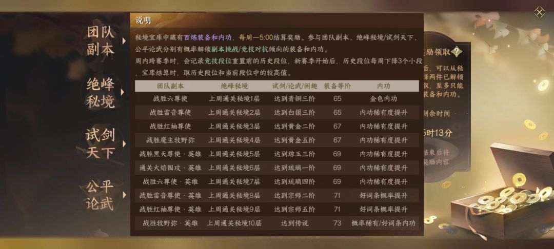 简单总结：偷师，内功 -霜逢意截图