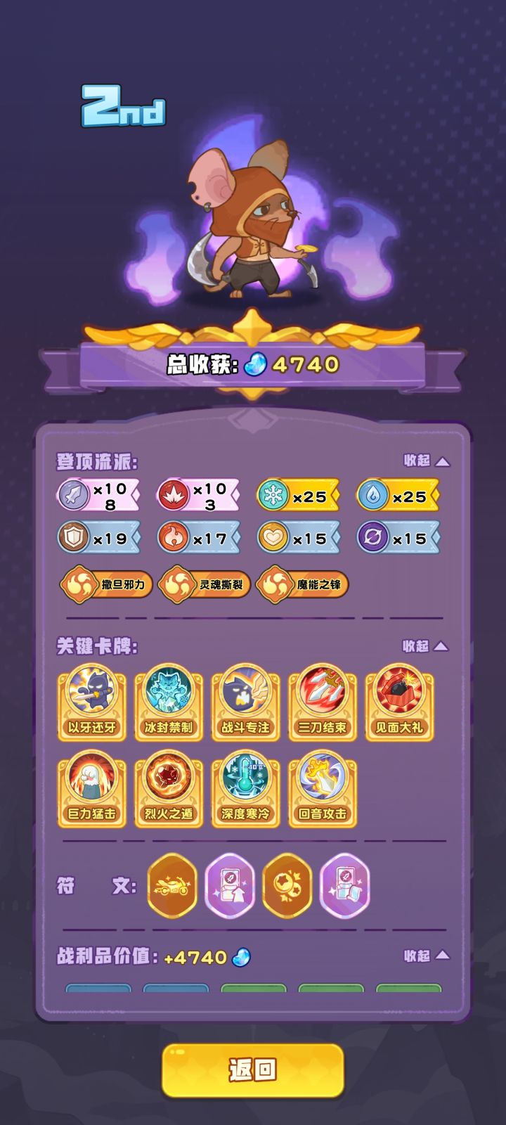 这货太假了，你有见过25级两金卡吗？意思是他那个越升越有19级冰系触发的？有这个可能吗截图